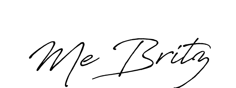You can use this online signature creator to create a handwritten signature for the name Me Britz. This is the best online autograph maker. Me Britz signature style 7 images and pictures png