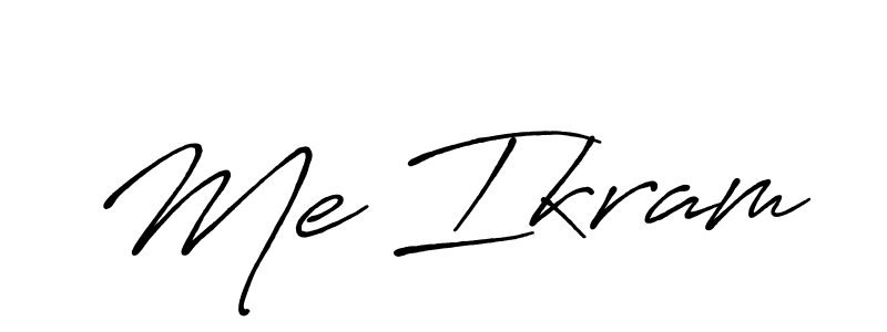 Make a beautiful signature design for name Me Ikram. Use this online signature maker to create a handwritten signature for free. Me Ikram signature style 7 images and pictures png