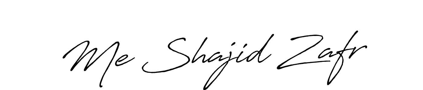 You can use this online signature creator to create a handwritten signature for the name Me Shajid Zafr. This is the best online autograph maker. Me Shajid Zafr signature style 7 images and pictures png