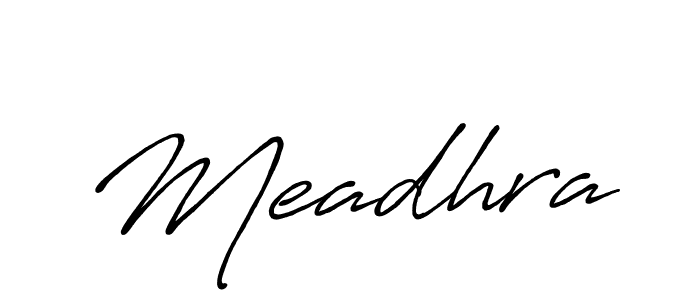 How to Draw Meadhra signature style? Antro_Vectra_Bolder is a latest design signature styles for name Meadhra. Meadhra signature style 7 images and pictures png