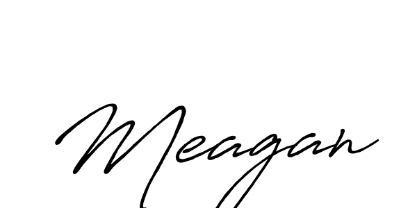Also we have Meagan name is the best signature style. Create professional handwritten signature collection using Antro_Vectra_Bolder autograph style. Meagan signature style 7 images and pictures png