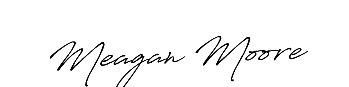 Once you've used our free online signature maker to create your best signature Antro_Vectra_Bolder style, it's time to enjoy all of the benefits that Meagan Moore name signing documents. Meagan Moore signature style 7 images and pictures png