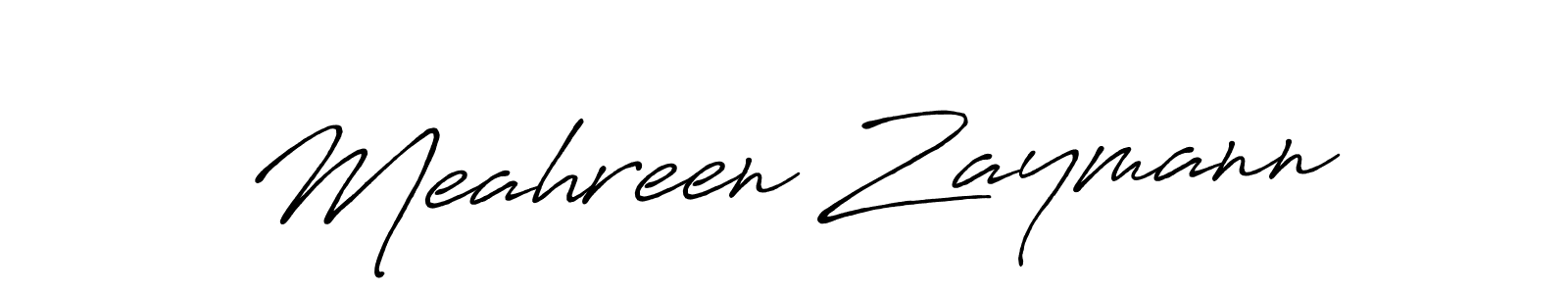 You can use this online signature creator to create a handwritten signature for the name Meahreen Zaymann. This is the best online autograph maker. Meahreen Zaymann signature style 7 images and pictures png