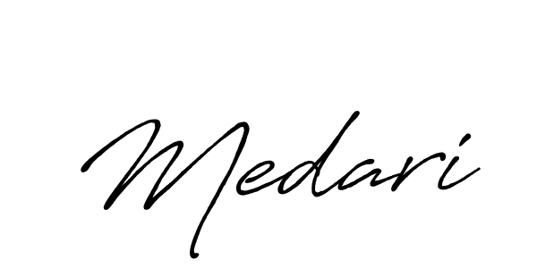 Antro_Vectra_Bolder is a professional signature style that is perfect for those who want to add a touch of class to their signature. It is also a great choice for those who want to make their signature more unique. Get Medari name to fancy signature for free. Medari signature style 7 images and pictures png