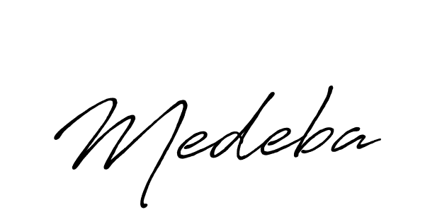 Antro_Vectra_Bolder is a professional signature style that is perfect for those who want to add a touch of class to their signature. It is also a great choice for those who want to make their signature more unique. Get Medeba name to fancy signature for free. Medeba signature style 7 images and pictures png