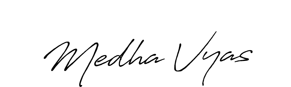 Make a beautiful signature design for name Medha Vyas. Use this online signature maker to create a handwritten signature for free. Medha Vyas signature style 7 images and pictures png