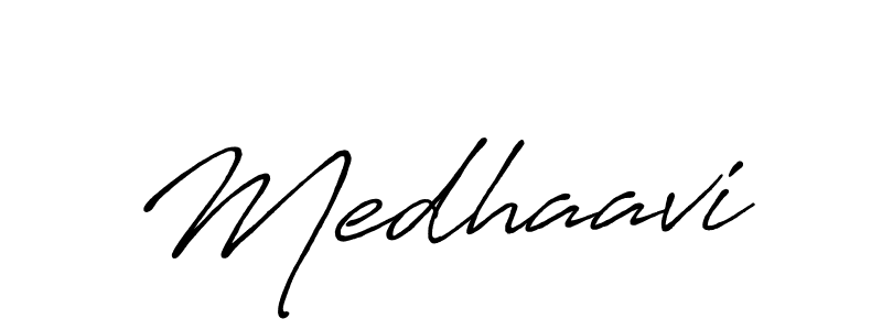 Also You can easily find your signature by using the search form. We will create Medhaavi name handwritten signature images for you free of cost using Antro_Vectra_Bolder sign style. Medhaavi signature style 7 images and pictures png