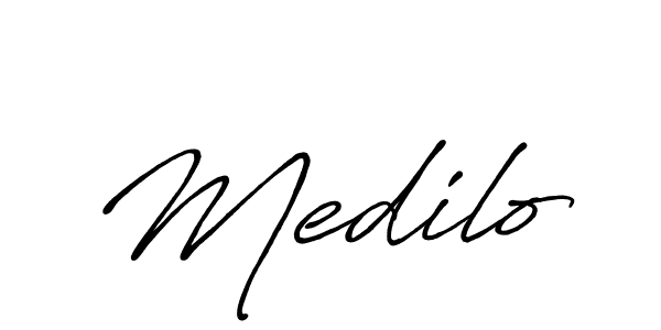 Make a short Medilo signature style. Manage your documents anywhere anytime using Antro_Vectra_Bolder. Create and add eSignatures, submit forms, share and send files easily. Medilo signature style 7 images and pictures png