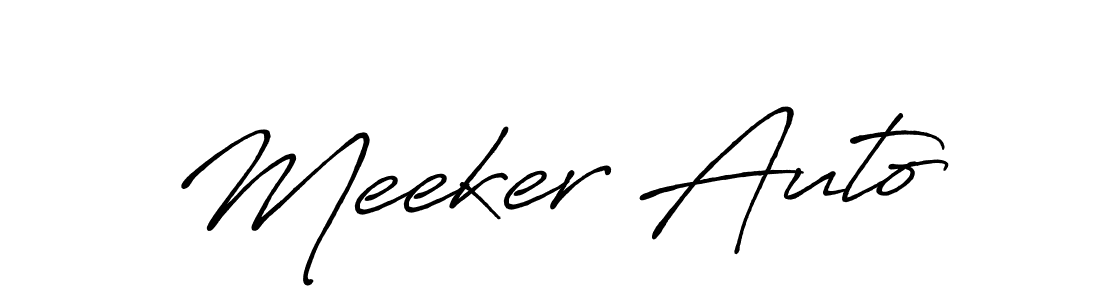 How to Draw Meeker Auto signature style? Antro_Vectra_Bolder is a latest design signature styles for name Meeker Auto. Meeker Auto signature style 7 images and pictures png