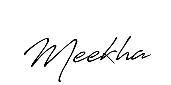 Similarly Antro_Vectra_Bolder is the best handwritten signature design. Signature creator online .You can use it as an online autograph creator for name Meekha. Meekha signature style 7 images and pictures png