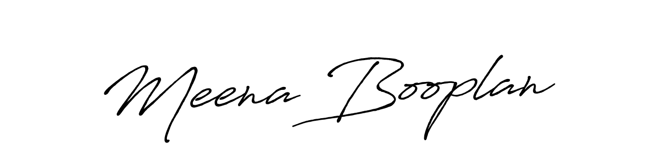 Antro_Vectra_Bolder is a professional signature style that is perfect for those who want to add a touch of class to their signature. It is also a great choice for those who want to make their signature more unique. Get Meena Booplan name to fancy signature for free. Meena Booplan signature style 7 images and pictures png