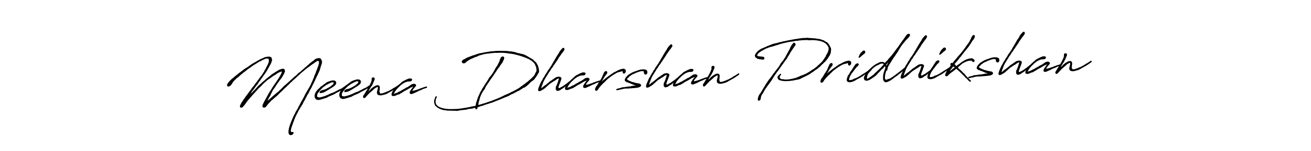 It looks lik you need a new signature style for name Meena Dharshan Pridhikshan. Design unique handwritten (Antro_Vectra_Bolder) signature with our free signature maker in just a few clicks. Meena Dharshan Pridhikshan signature style 7 images and pictures png