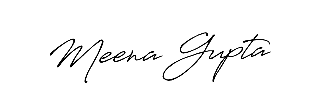 Similarly Antro_Vectra_Bolder is the best handwritten signature design. Signature creator online .You can use it as an online autograph creator for name Meena Gupta. Meena Gupta signature style 7 images and pictures png