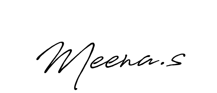 Once you've used our free online signature maker to create your best signature Antro_Vectra_Bolder style, it's time to enjoy all of the benefits that Meena.s name signing documents. Meena.s signature style 7 images and pictures png