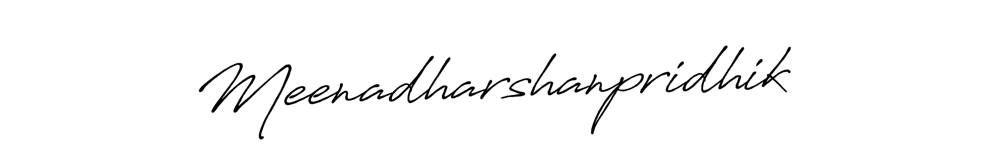 You can use this online signature creator to create a handwritten signature for the name Meenadharshanpridhik. This is the best online autograph maker. Meenadharshanpridhik signature style 7 images and pictures png