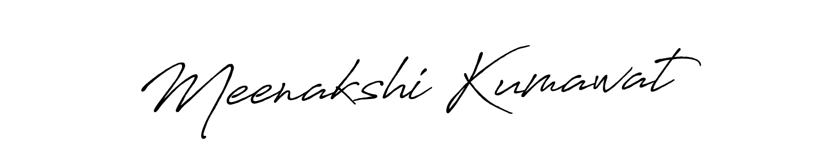 Meenakshi Kumawat stylish signature style. Best Handwritten Sign (Antro_Vectra_Bolder) for my name. Handwritten Signature Collection Ideas for my name Meenakshi Kumawat. Meenakshi Kumawat signature style 7 images and pictures png