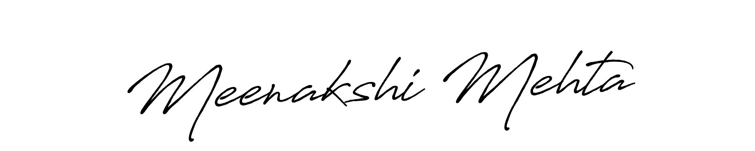 Meenakshi Mehta stylish signature style. Best Handwritten Sign (Antro_Vectra_Bolder) for my name. Handwritten Signature Collection Ideas for my name Meenakshi Mehta. Meenakshi Mehta signature style 7 images and pictures png