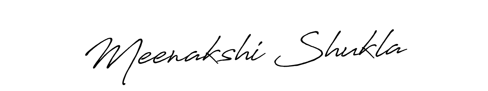 It looks lik you need a new signature style for name Meenakshi Shukla. Design unique handwritten (Antro_Vectra_Bolder) signature with our free signature maker in just a few clicks. Meenakshi Shukla signature style 7 images and pictures png