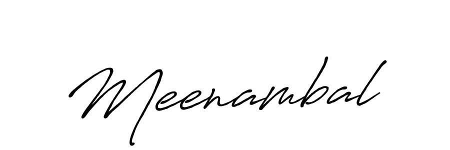 Meenambal stylish signature style. Best Handwritten Sign (Antro_Vectra_Bolder) for my name. Handwritten Signature Collection Ideas for my name Meenambal. Meenambal signature style 7 images and pictures png