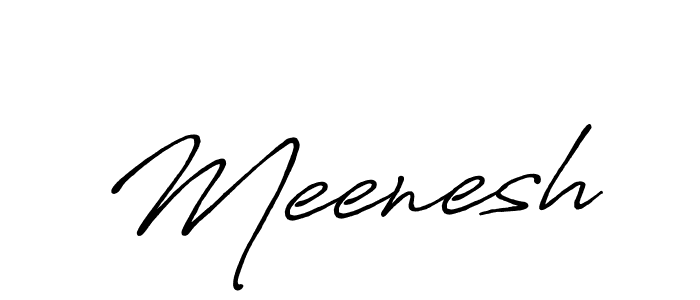 You should practise on your own different ways (Antro_Vectra_Bolder) to write your name (Meenesh) in signature. don't let someone else do it for you. Meenesh signature style 7 images and pictures png