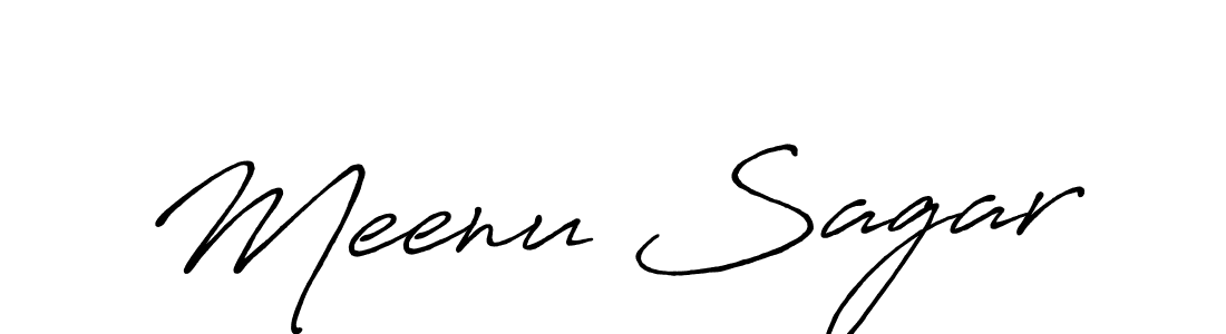 Also You can easily find your signature by using the search form. We will create Meenu Sagar name handwritten signature images for you free of cost using Antro_Vectra_Bolder sign style. Meenu Sagar signature style 7 images and pictures png