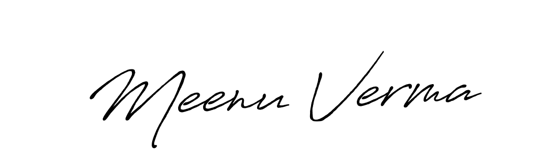 This is the best signature style for the Meenu Verma name. Also you like these signature font (Antro_Vectra_Bolder). Mix name signature. Meenu Verma signature style 7 images and pictures png