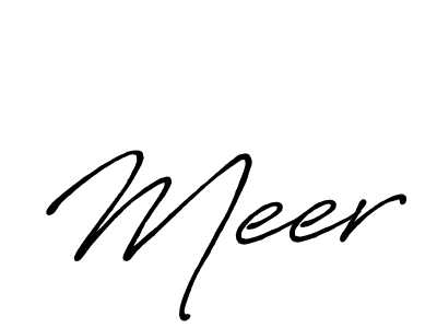 Best and Professional Signature Style for Meer. Antro_Vectra_Bolder Best Signature Style Collection. Meer signature style 7 images and pictures png