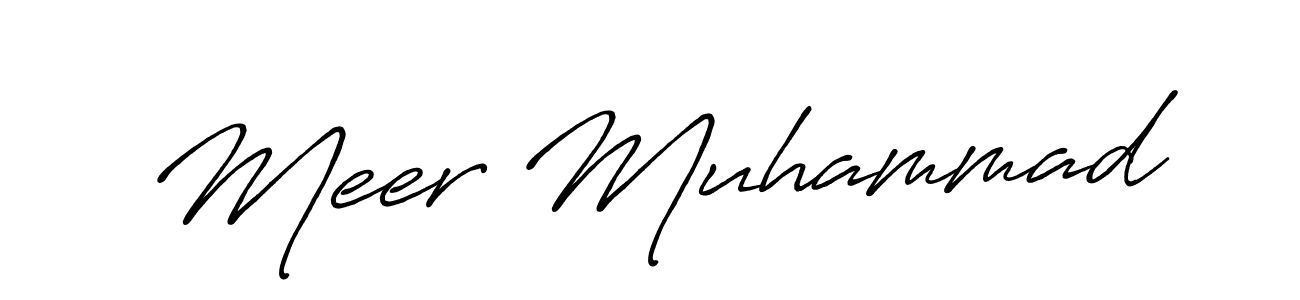 Similarly Antro_Vectra_Bolder is the best handwritten signature design. Signature creator online .You can use it as an online autograph creator for name Meer Muhammad. Meer Muhammad signature style 7 images and pictures png