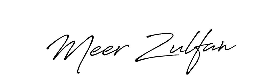 Also You can easily find your signature by using the search form. We will create Meer Zulfan name handwritten signature images for you free of cost using Antro_Vectra_Bolder sign style. Meer Zulfan signature style 7 images and pictures png