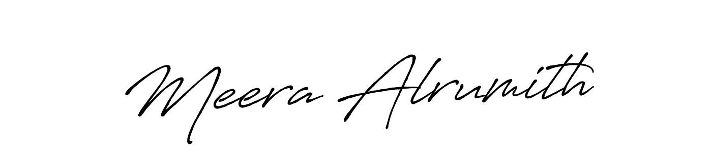 Here are the top 10 professional signature styles for the name Meera Alrumith. These are the best autograph styles you can use for your name. Meera Alrumith signature style 7 images and pictures png