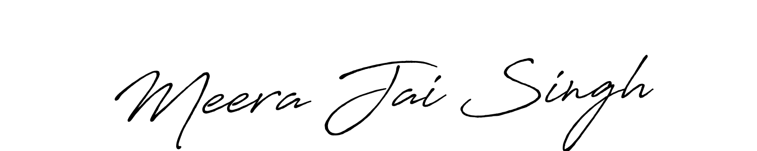 Antro_Vectra_Bolder is a professional signature style that is perfect for those who want to add a touch of class to their signature. It is also a great choice for those who want to make their signature more unique. Get Meera Jai Singh name to fancy signature for free. Meera Jai Singh signature style 7 images and pictures png