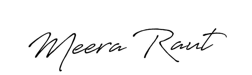 Similarly Antro_Vectra_Bolder is the best handwritten signature design. Signature creator online .You can use it as an online autograph creator for name Meera Raut. Meera Raut signature style 7 images and pictures png