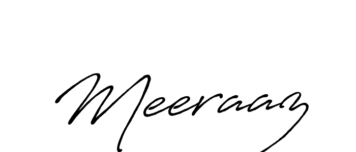 Meeraaz stylish signature style. Best Handwritten Sign (Antro_Vectra_Bolder) for my name. Handwritten Signature Collection Ideas for my name Meeraaz. Meeraaz signature style 7 images and pictures png