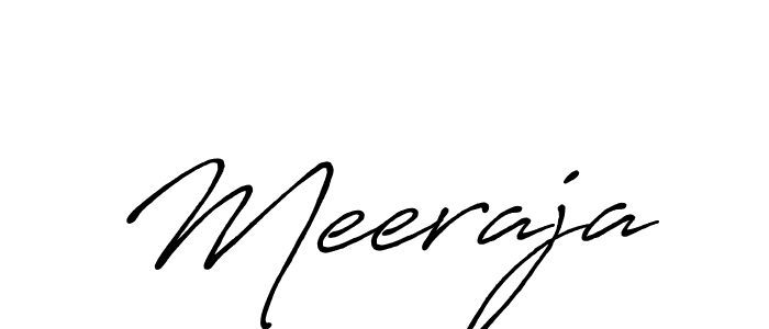 Once you've used our free online signature maker to create your best signature Antro_Vectra_Bolder style, it's time to enjoy all of the benefits that Meeraja name signing documents. Meeraja signature style 7 images and pictures png