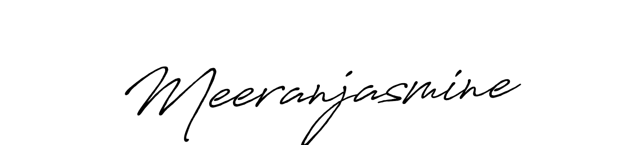 Make a beautiful signature design for name Meeranjasmine. Use this online signature maker to create a handwritten signature for free. Meeranjasmine signature style 7 images and pictures png