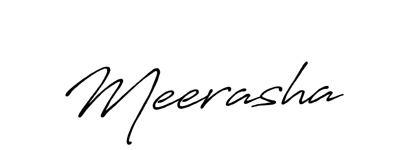 It looks lik you need a new signature style for name Meerasha. Design unique handwritten (Antro_Vectra_Bolder) signature with our free signature maker in just a few clicks. Meerasha signature style 7 images and pictures png