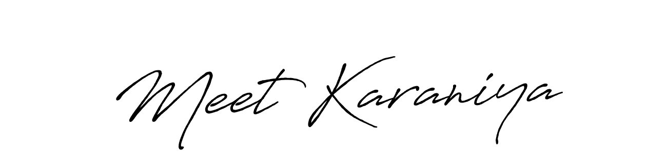 Make a beautiful signature design for name Meet Karaniya. Use this online signature maker to create a handwritten signature for free. Meet Karaniya signature style 7 images and pictures png