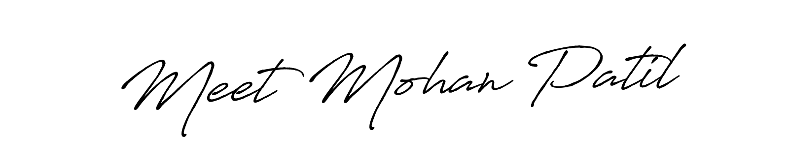 Here are the top 10 professional signature styles for the name Meet Mohan Patil. These are the best autograph styles you can use for your name. Meet Mohan Patil signature style 7 images and pictures png
