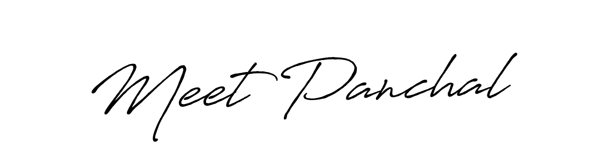 Make a beautiful signature design for name Meet Panchal. Use this online signature maker to create a handwritten signature for free. Meet Panchal signature style 7 images and pictures png