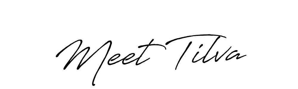 Make a beautiful signature design for name Meet Tilva. Use this online signature maker to create a handwritten signature for free. Meet Tilva signature style 7 images and pictures png