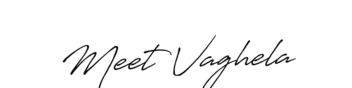 The best way (Antro_Vectra_Bolder) to make a short signature is to pick only two or three words in your name. The name Meet Vaghela include a total of six letters. For converting this name. Meet Vaghela signature style 7 images and pictures png