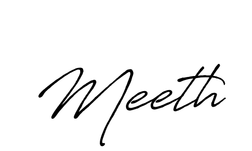 Similarly Antro_Vectra_Bolder is the best handwritten signature design. Signature creator online .You can use it as an online autograph creator for name Meeth. Meeth signature style 7 images and pictures png