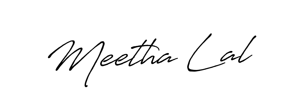 Make a beautiful signature design for name Meetha Lal. Use this online signature maker to create a handwritten signature for free. Meetha Lal signature style 7 images and pictures png