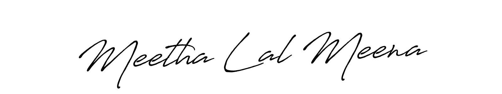 Also You can easily find your signature by using the search form. We will create Meetha Lal Meena name handwritten signature images for you free of cost using Antro_Vectra_Bolder sign style. Meetha Lal Meena signature style 7 images and pictures png