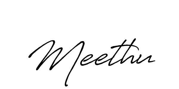 Also we have Meethu name is the best signature style. Create professional handwritten signature collection using Antro_Vectra_Bolder autograph style. Meethu signature style 7 images and pictures png