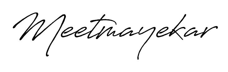 The best way (Antro_Vectra_Bolder) to make a short signature is to pick only two or three words in your name. For converting this name Meetmayekar. Meetmayekar signature style 7 images and pictures png