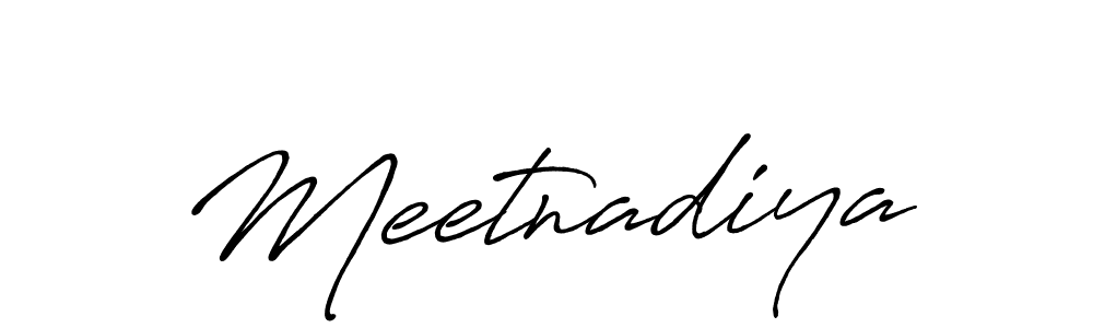 This is the best signature style for the Meetnadiya name. Also you like these signature font (Antro_Vectra_Bolder). Mix name signature. Meetnadiya signature style 7 images and pictures png