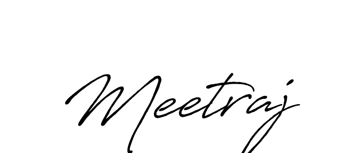 Use a signature maker to create a handwritten signature online. With this signature software, you can design (Antro_Vectra_Bolder) your own signature for name Meetraj. Meetraj signature style 7 images and pictures png