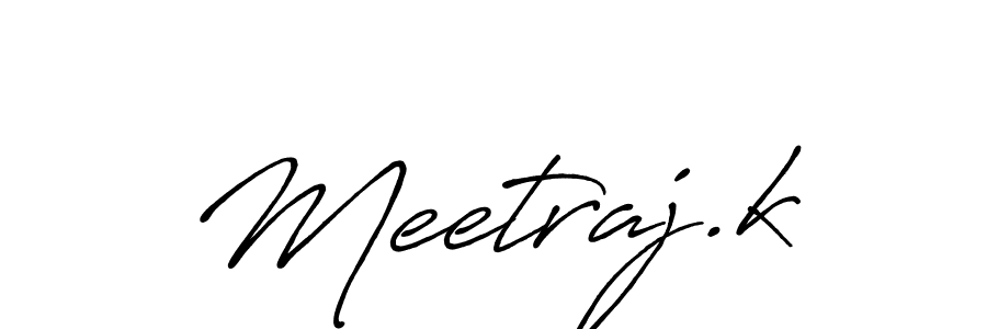 How to Draw Meetraj.k signature style? Antro_Vectra_Bolder is a latest design signature styles for name Meetraj.k. Meetraj.k signature style 7 images and pictures png