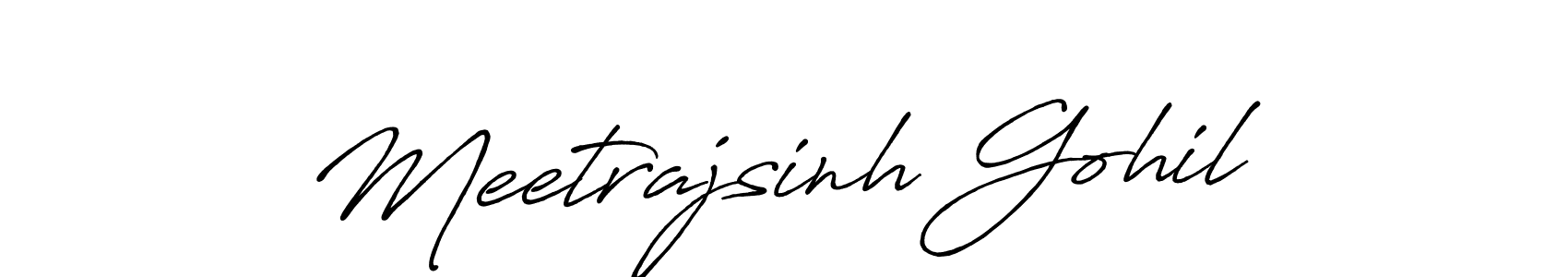 You can use this online signature creator to create a handwritten signature for the name Meetrajsinh Gohil. This is the best online autograph maker. Meetrajsinh Gohil signature style 7 images and pictures png